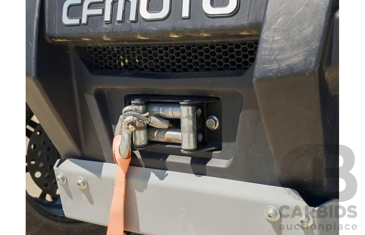 08/2020, CFMOTO U Force 550EPS Side by Side UTV, Manual Tipper Tray & X-Bull Winch with Remote