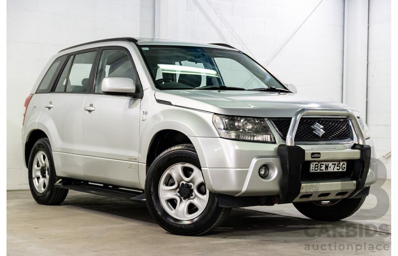 1/2008 Suzuki Grand Vitara Prestige Trekker JT 4d Wagon Silky Silver Metallic V6 2.7L