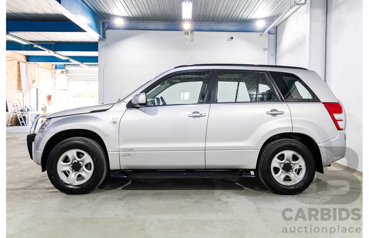 1/2008 Suzuki Grand Vitara Prestige Trekker JT 4d Wagon Silky Silver Metallic V6 2.7L