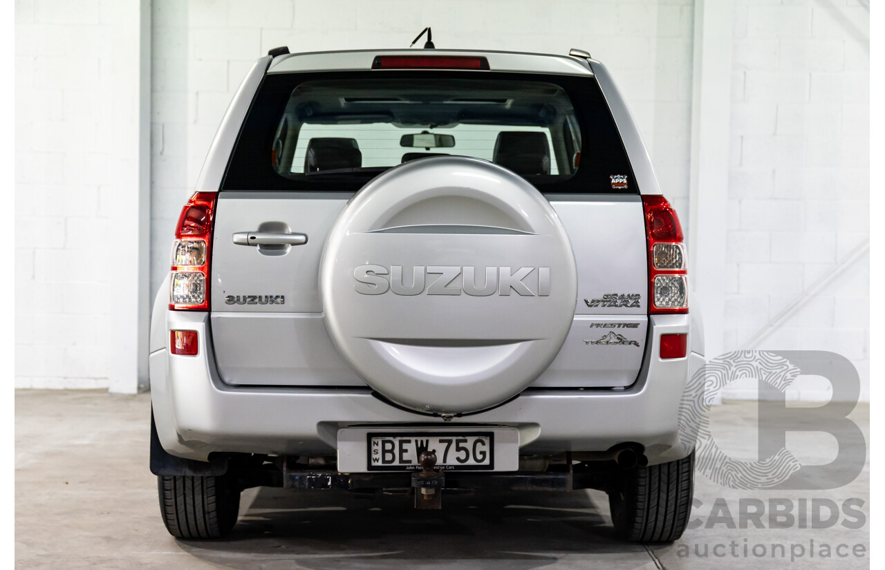 1/2008 Suzuki Grand Vitara Prestige Trekker JT 4d Wagon Silky Silver Metallic V6 2.7L