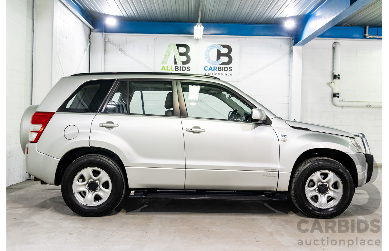 1/2008 Suzuki Grand Vitara Prestige Trekker JT 4d Wagon Silky Silver Metallic V6 2.7L