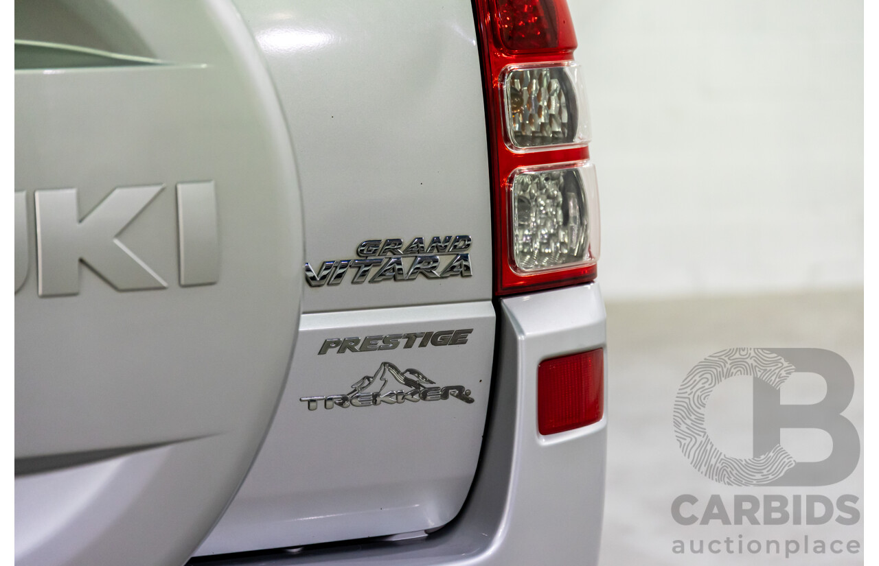 1/2008 Suzuki Grand Vitara Prestige Trekker JT 4d Wagon Silky Silver Metallic V6 2.7L