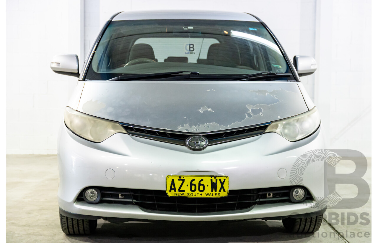 4/2007 Toyota Tarago GLi V6 GSR50R 4d Wagon Silver Pearl V6 3.5L - 8 Seater