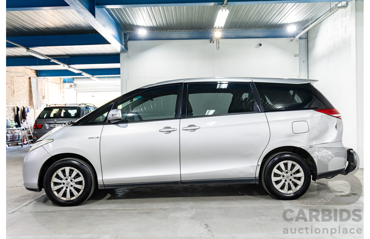 4/2007 Toyota Tarago GLi V6 GSR50R 4d Wagon Silver Pearl V6 3.5L - 8 Seater