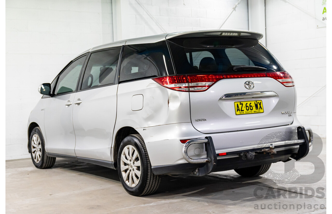 4/2007 Toyota Tarago GLi V6 GSR50R 4d Wagon Silver Pearl V6 3.5L - 8 Seater
