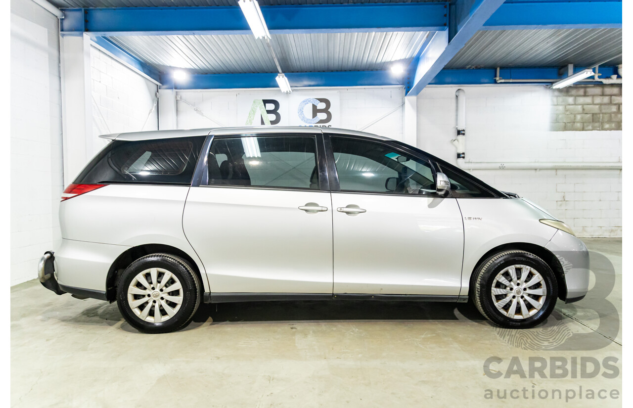 4/2007 Toyota Tarago GLi V6 GSR50R 4d Wagon Silver Pearl V6 3.5L - 8 Seater