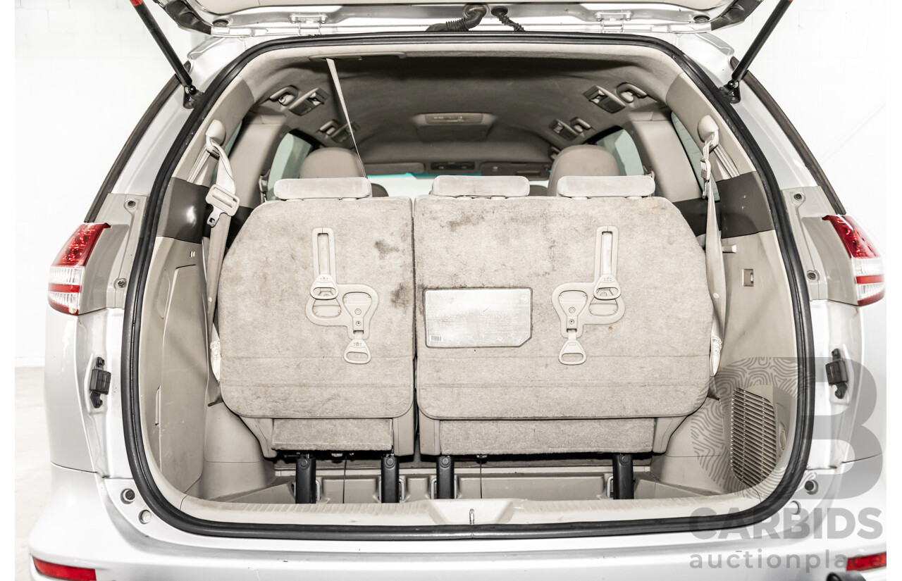 4/2007 Toyota Tarago GLi V6 GSR50R 4d Wagon Silver Pearl V6 3.5L - 8 Seater