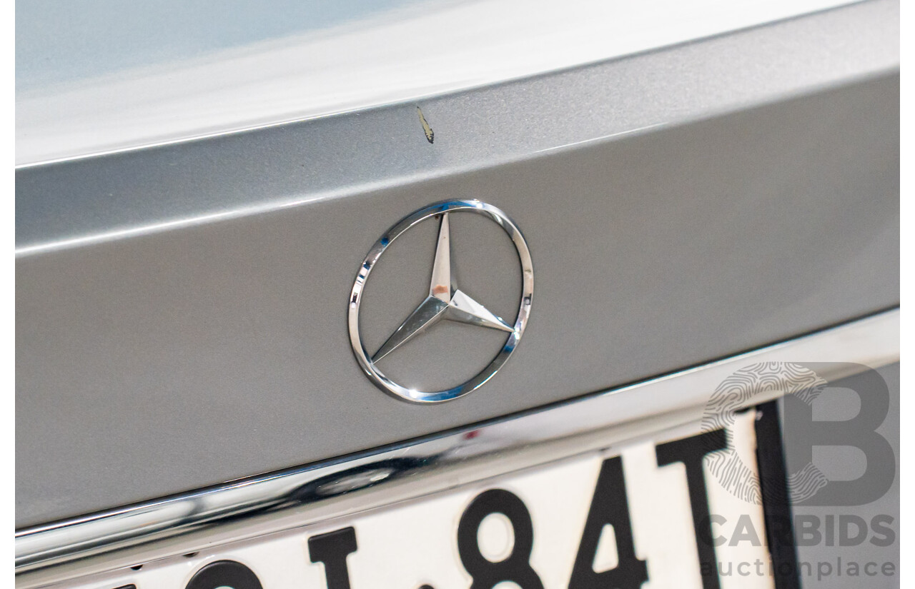 7/2015 Mercedes-Benz C180 W204 MY14 2d Coupe Palladium Silver Metallic Turbo 1.6L