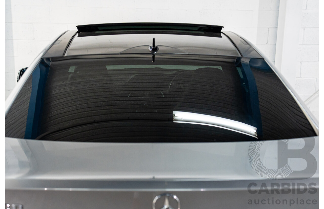 7/2015 Mercedes-Benz C180 W204 MY14 2d Coupe Palladium Silver Metallic Turbo 1.6L