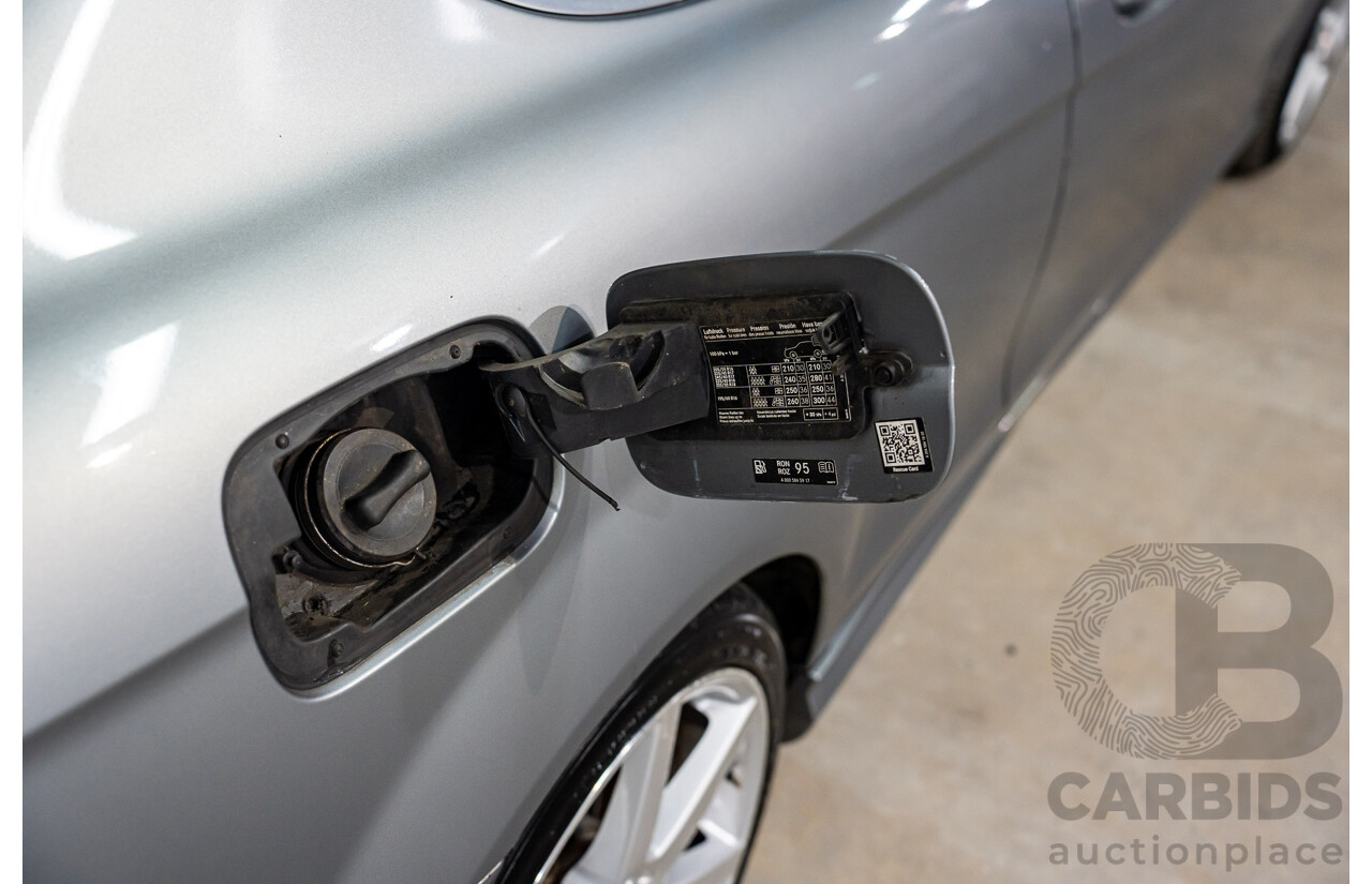 7/2015 Mercedes-Benz C180 W204 MY14 2d Coupe Palladium Silver Metallic Turbo 1.6L