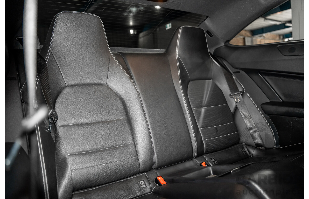 7/2015 Mercedes-Benz C180 W204 MY14 2d Coupe Palladium Silver Metallic Turbo 1.6L