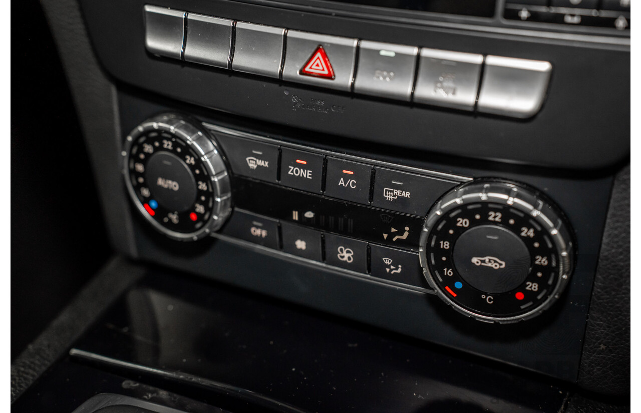 7/2015 Mercedes-Benz C180 W204 MY14 2d Coupe Palladium Silver Metallic Turbo 1.6L