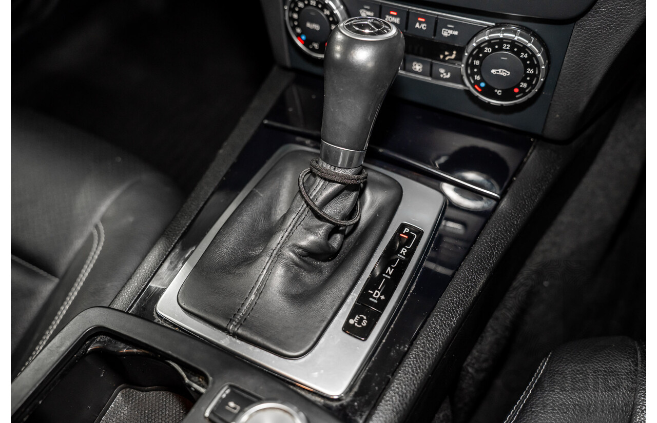 7/2015 Mercedes-Benz C180 W204 MY14 2d Coupe Palladium Silver Metallic Turbo 1.6L