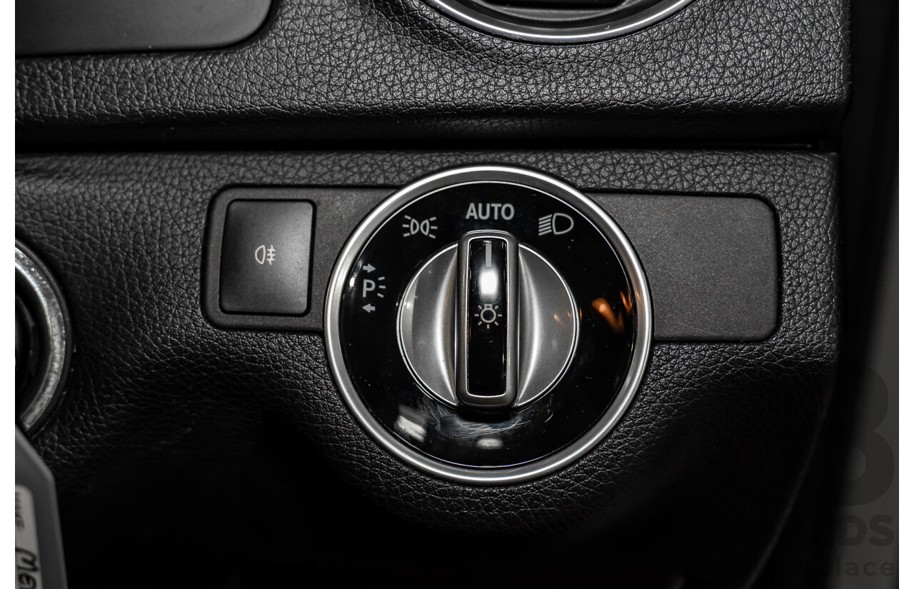 7/2015 Mercedes-Benz C180 W204 MY14 2d Coupe Palladium Silver Metallic Turbo 1.6L