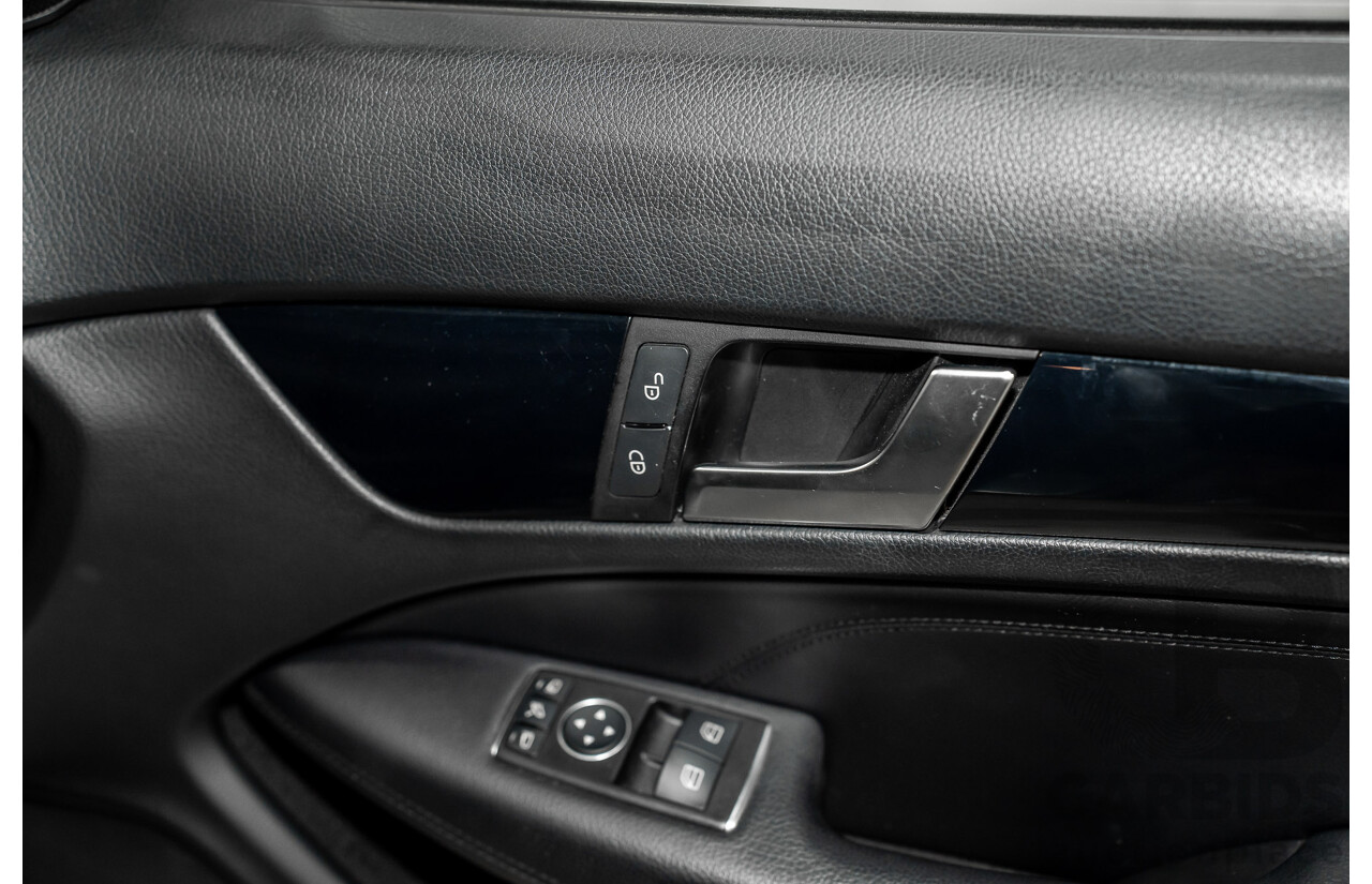 7/2015 Mercedes-Benz C180 W204 MY14 2d Coupe Palladium Silver Metallic Turbo 1.6L