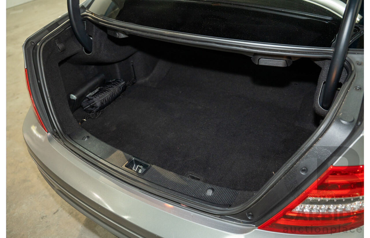 7/2015 Mercedes-Benz C180 W204 MY14 2d Coupe Palladium Silver Metallic Turbo 1.6L