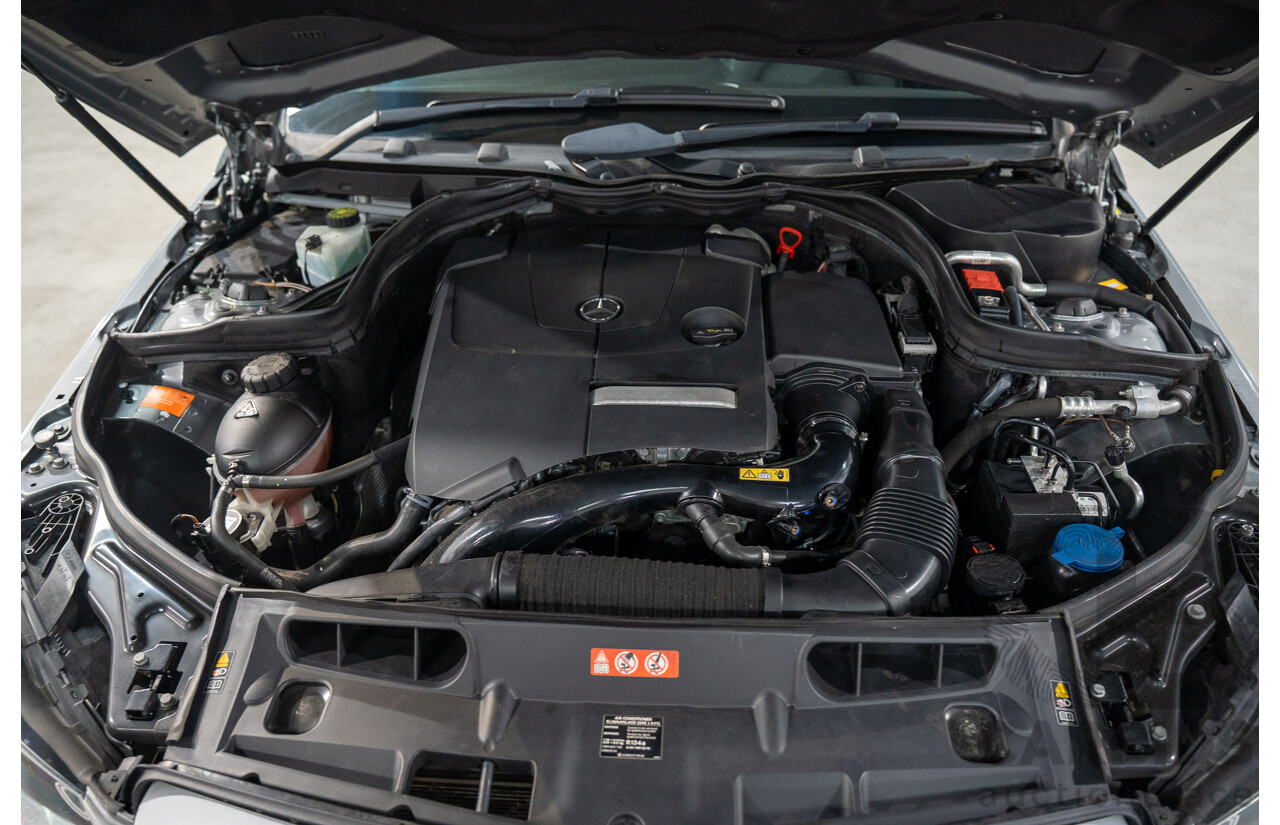 7/2015 Mercedes-Benz C180 W204 MY14 2d Coupe Palladium Silver Metallic Turbo 1.6L