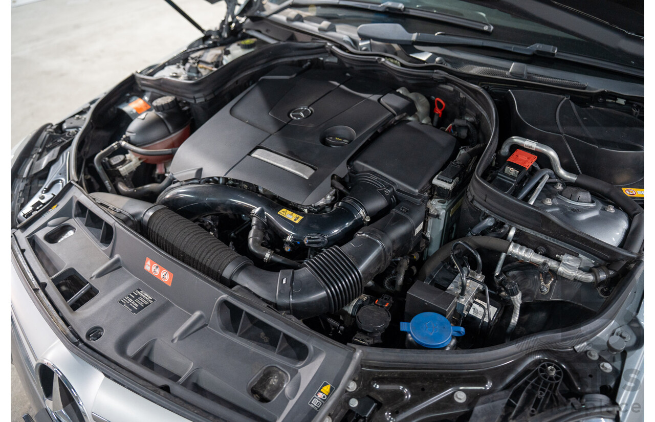 7/2015 Mercedes-Benz C180 W204 MY14 2d Coupe Palladium Silver Metallic Turbo 1.6L