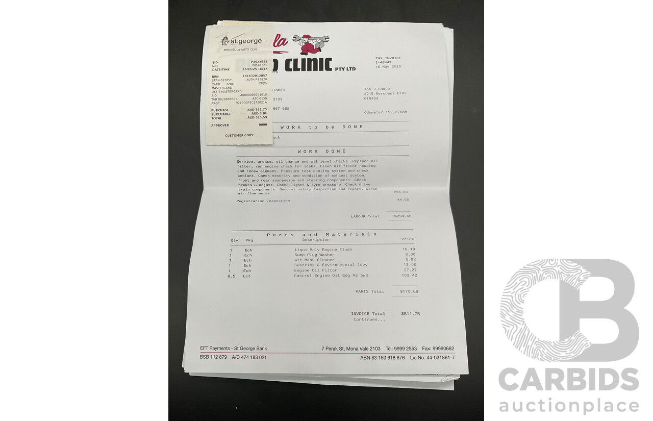 7/2015 Mercedes-Benz C180 W204 MY14 2d Coupe Palladium Silver Metallic Turbo 1.6L