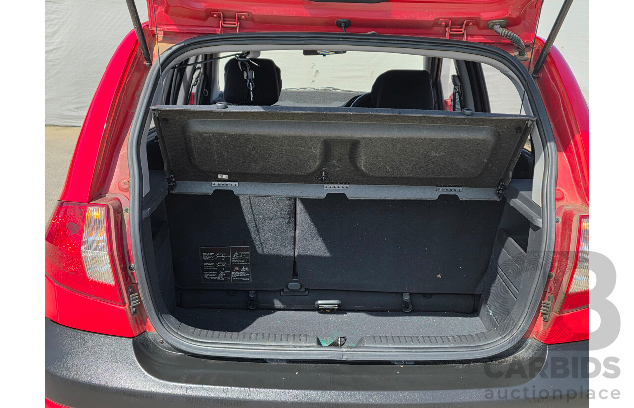 4/2006 Hyundai Getz 1.6 TB UPGRADE 5d Hatchback Red 1.6L