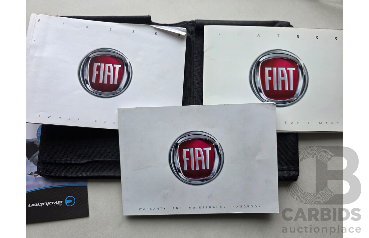 12/2013 Fiat 500 POP FWD MY13 3D Hatchback Red 1.2L