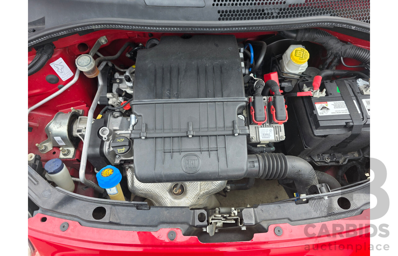 12/2013 Fiat 500 POP FWD MY13 3D Hatchback Red 1.2L
