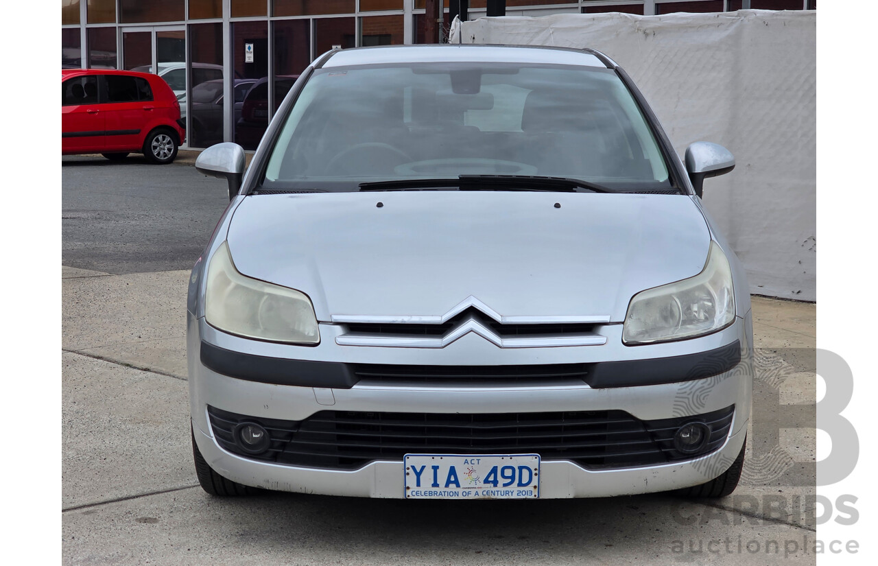11/2006 Citroen C4 SX  5d Hatchback Silver Turbo Diesel 1.6L