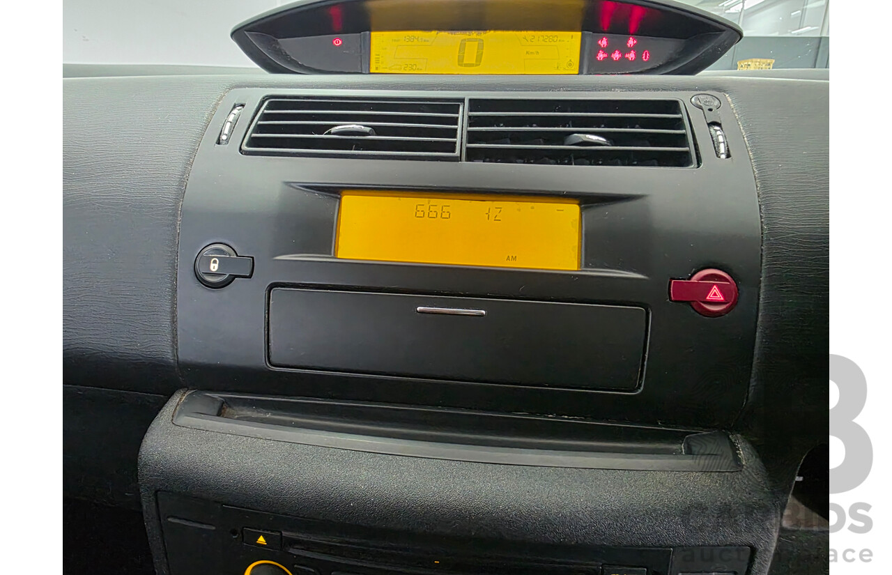 11/2006 Citroen C4 SX  5d Hatchback Silver Turbo Diesel 1.6L
