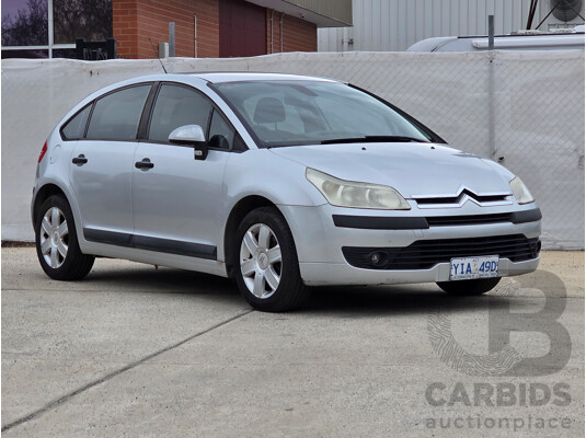 11/2006 Citroen C4 SX  5d Hatchback Silver Turbo Diesel 1.6L