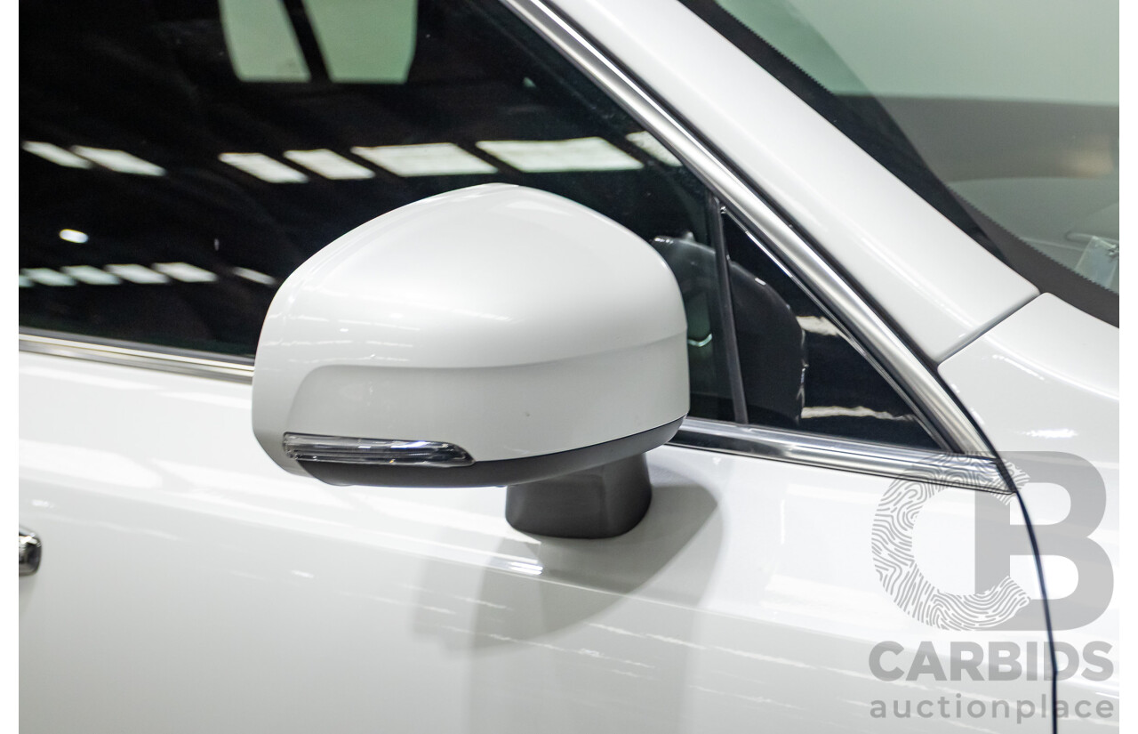 02/2018 Volvo XC90 D5 Inscription (AWD) 256 MY17 4D Wagon Crystal White Pearl Turbo Diesel 2.0L