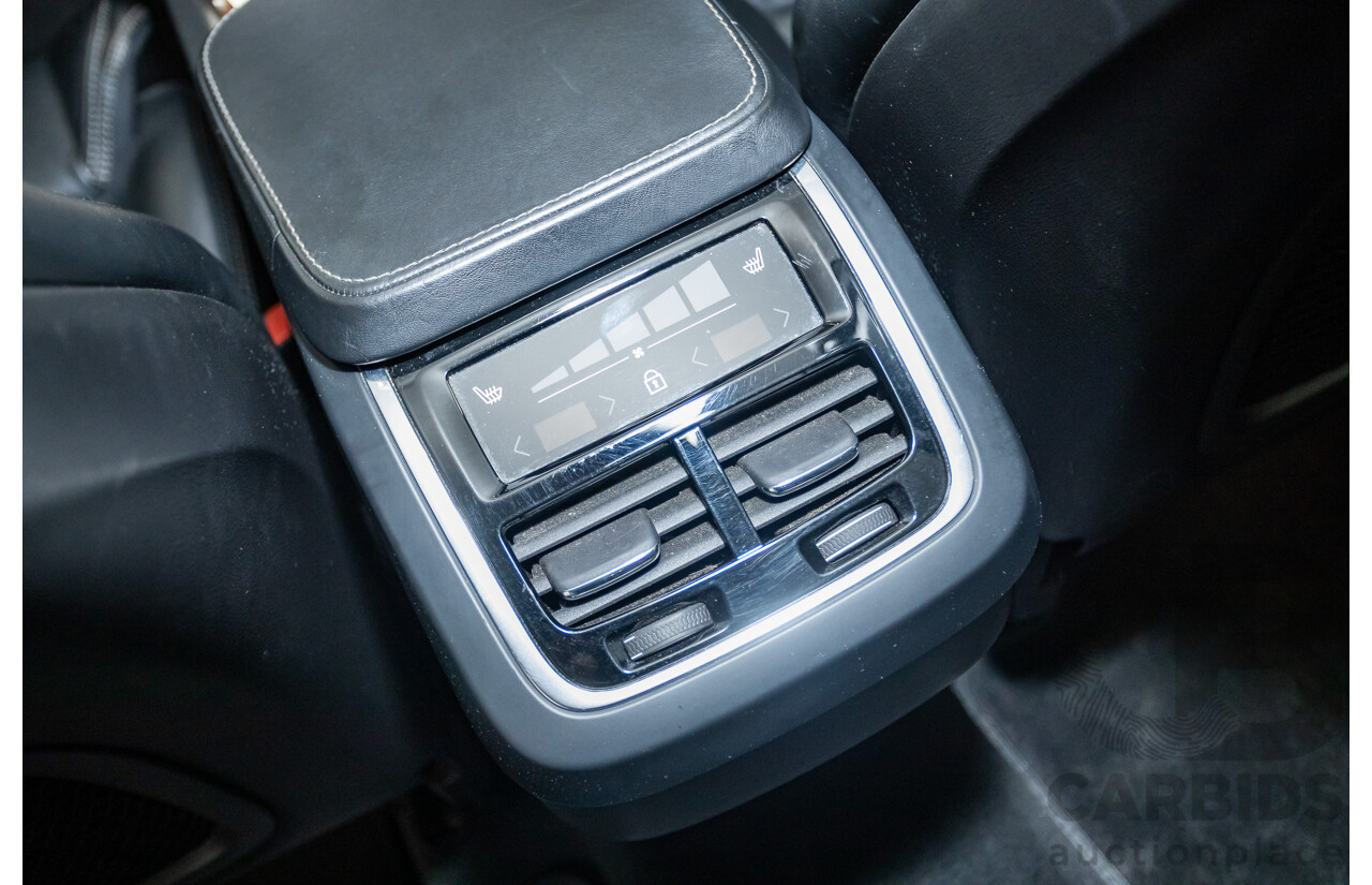 02/2018 Volvo XC90 D5 Inscription (AWD) 256 MY17 4D Wagon Crystal White Pearl Turbo Diesel 2.0L