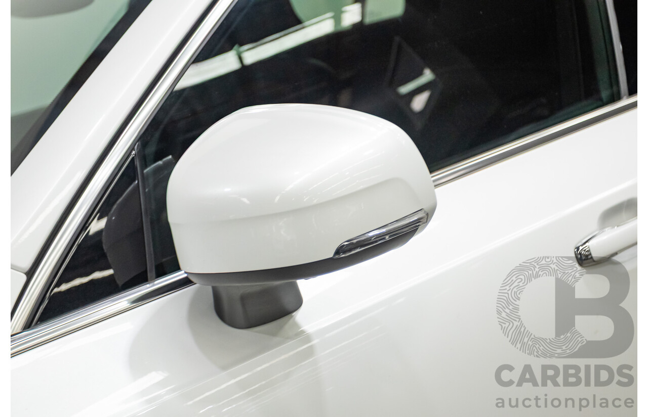 02/2018 Volvo XC90 D5 Inscription (AWD) 256 MY17 4D Wagon Crystal White Pearl Turbo Diesel 2.0L