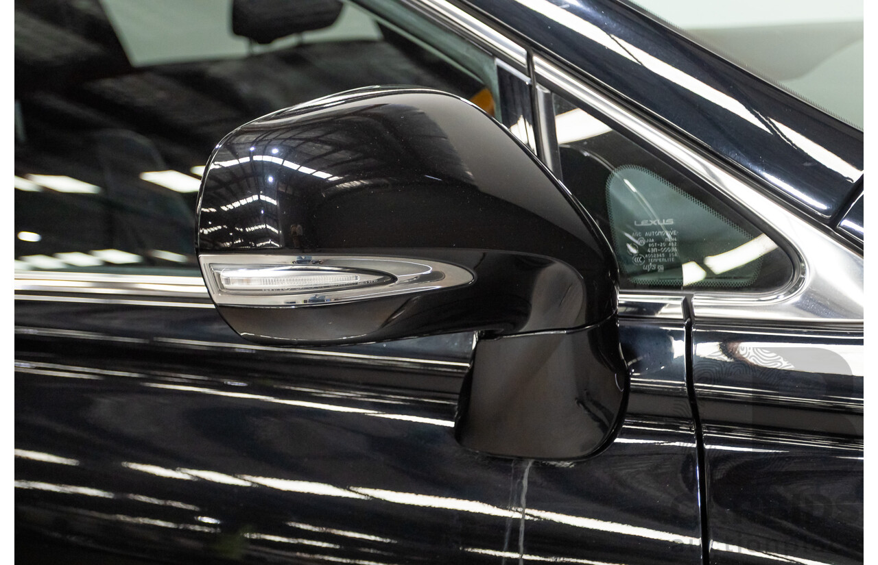 08/2010 Lexus RX350 Sports (AWD) GGL15R 4D Wagon Obsidian Black 3.5L