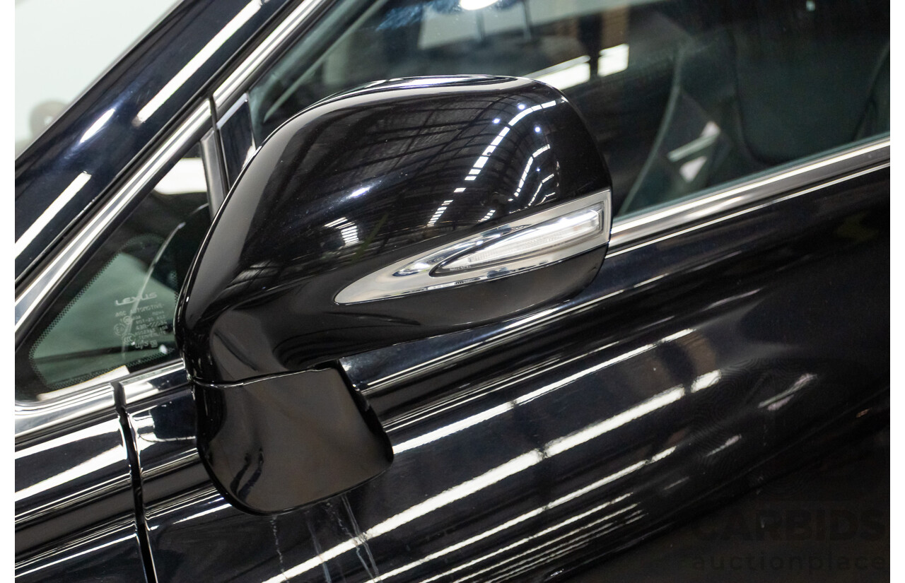 08/2010 Lexus RX350 Sports (AWD) GGL15R 4D Wagon Obsidian Black 3.5L