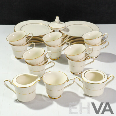 Lovely (Almost) Complete Noritake Crockery Set - Discontinued Caledonia Design (1971-1990)