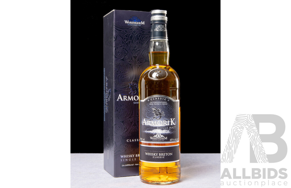 Armorik Single Malt Scotch Whiskey Breton Classic in Presentation Box