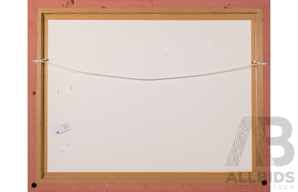 Dale Elliott, (20th Century, South African, 1946-2021), Fishermen at Work, Absolutely Wonderful Original Watercolour, 70 x 89 cm (frame)