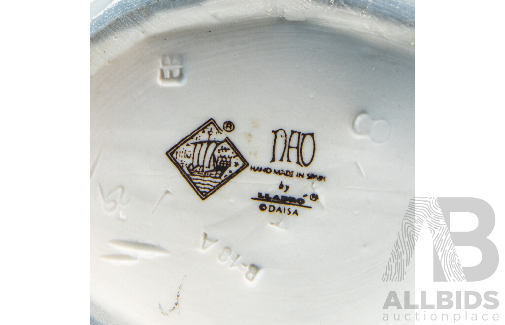 Collection of Five Ceramic Figures by Lladro, NAO by Lladro and Princess House