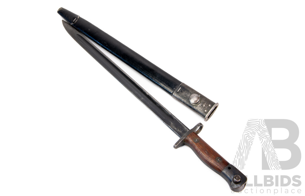 Australian WWI Bayonet in Scabbard