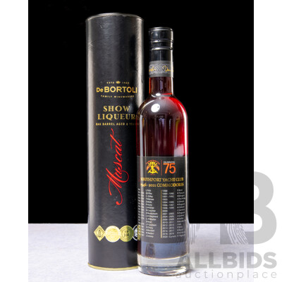 De Bortoli Show Liqueur in Presentation Tube for Southport Yacht Club