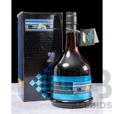 Australian Formula 1 Grand Prix Port Vintage 1990 in Box
