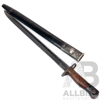 Australian WWI Bayonet in Scabbard
