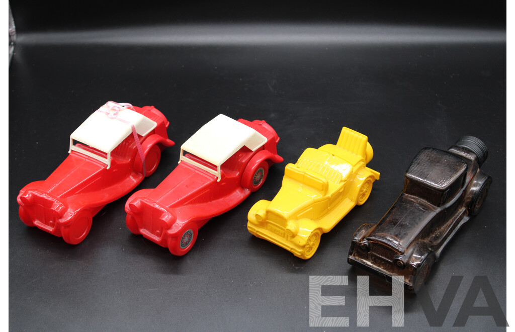 Four Vintage Avon Vehicle Design Bottles