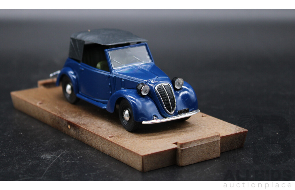 Brumm Diecast Model Car Fiat 508C Cabriolet 1100 1937