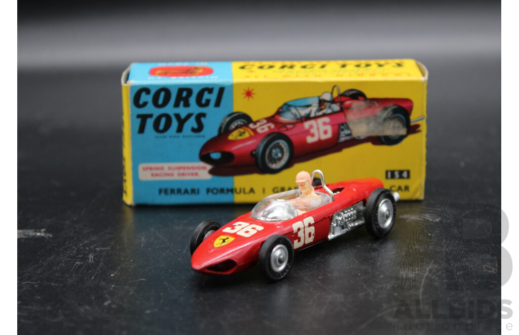 CORGI TOYS 154  Ferrari Formula 1 Grand Prix Racing Car