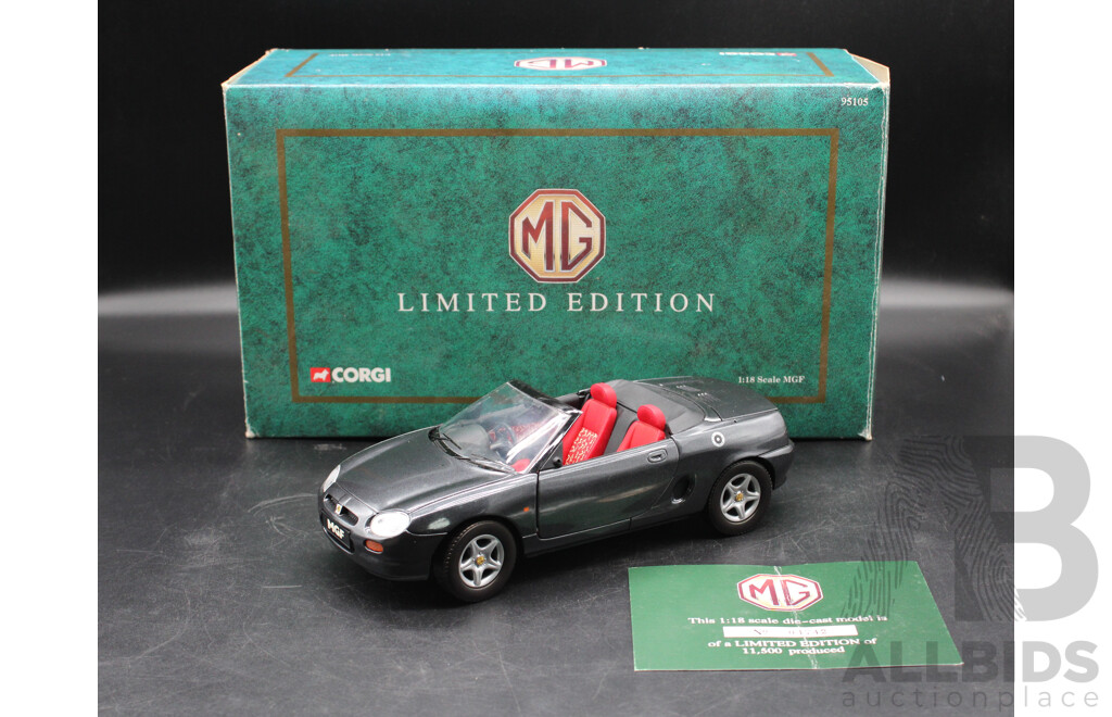 CORGI 95105 1:18 MG Scale Die-cast Model - Limted Edition