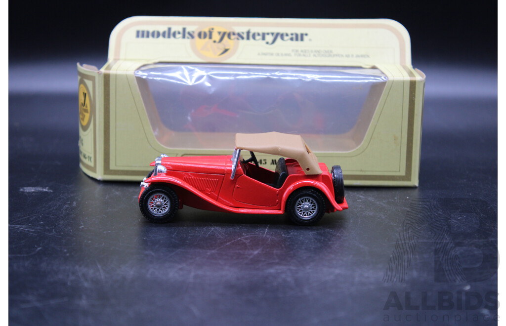 Matchbox Models of Yesteryear Y-8 1945 MG-TC