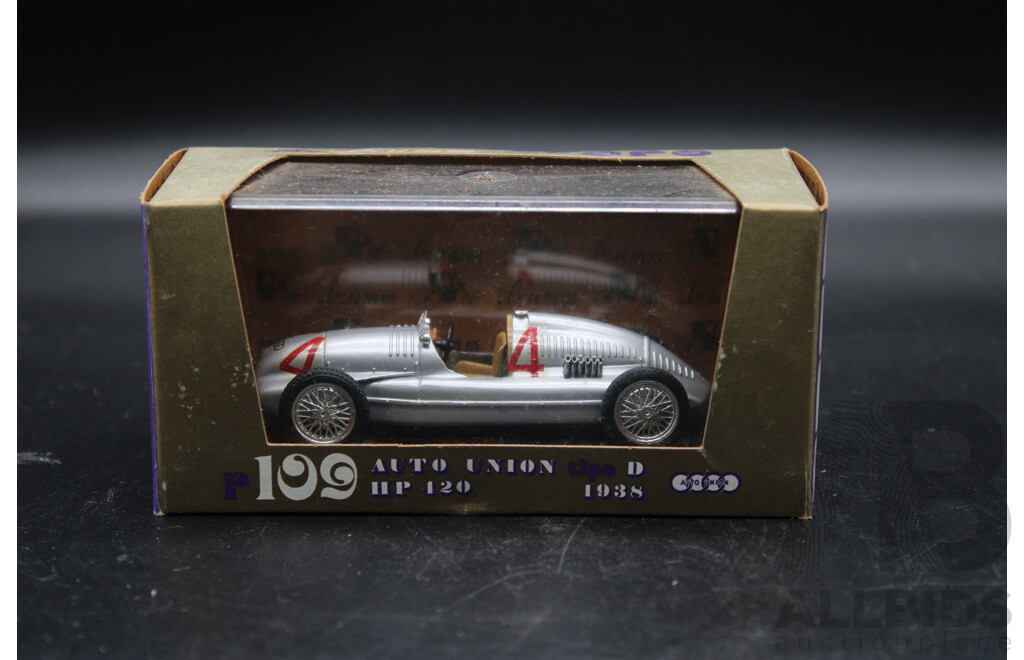 Brumm Diecast Model Car AUTO Union HP420 Tipo D 1938