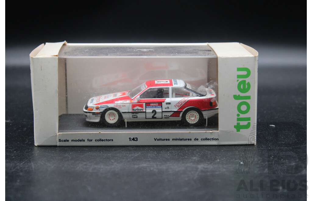 Trofeu TOYOTA Celica GT4 Carlos Salnz /Luis Moya 1:43 Model Car