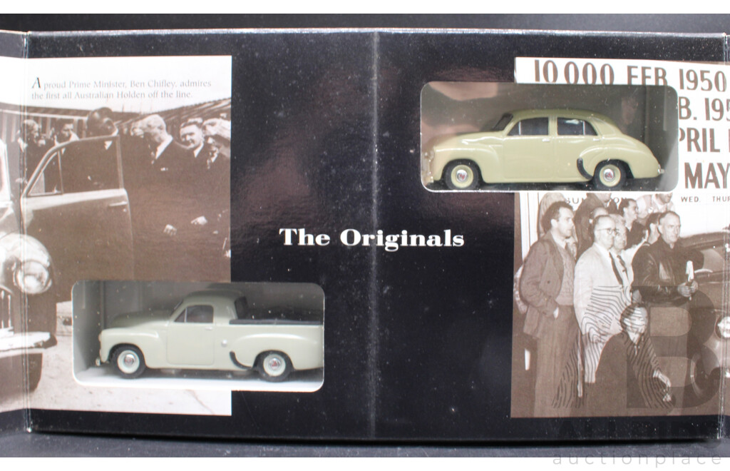 TRAX X TOPGEAR FRS15 50th Anniversary FX Holden  48/215 Sedan & 50/2106 Ute